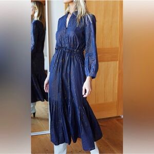 FRANCES DRESS - MARITIME LUREX EMERSON FRY